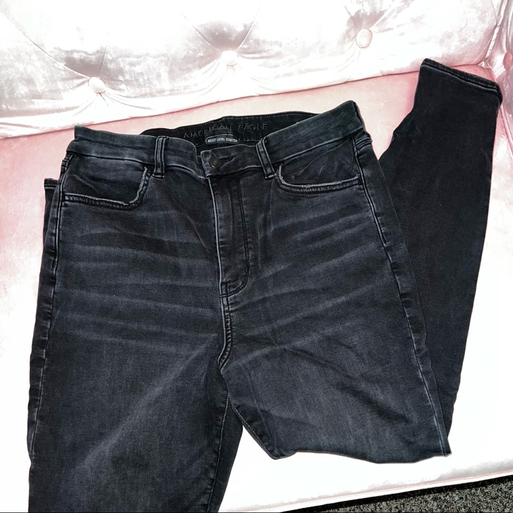Black jean American eagle brand